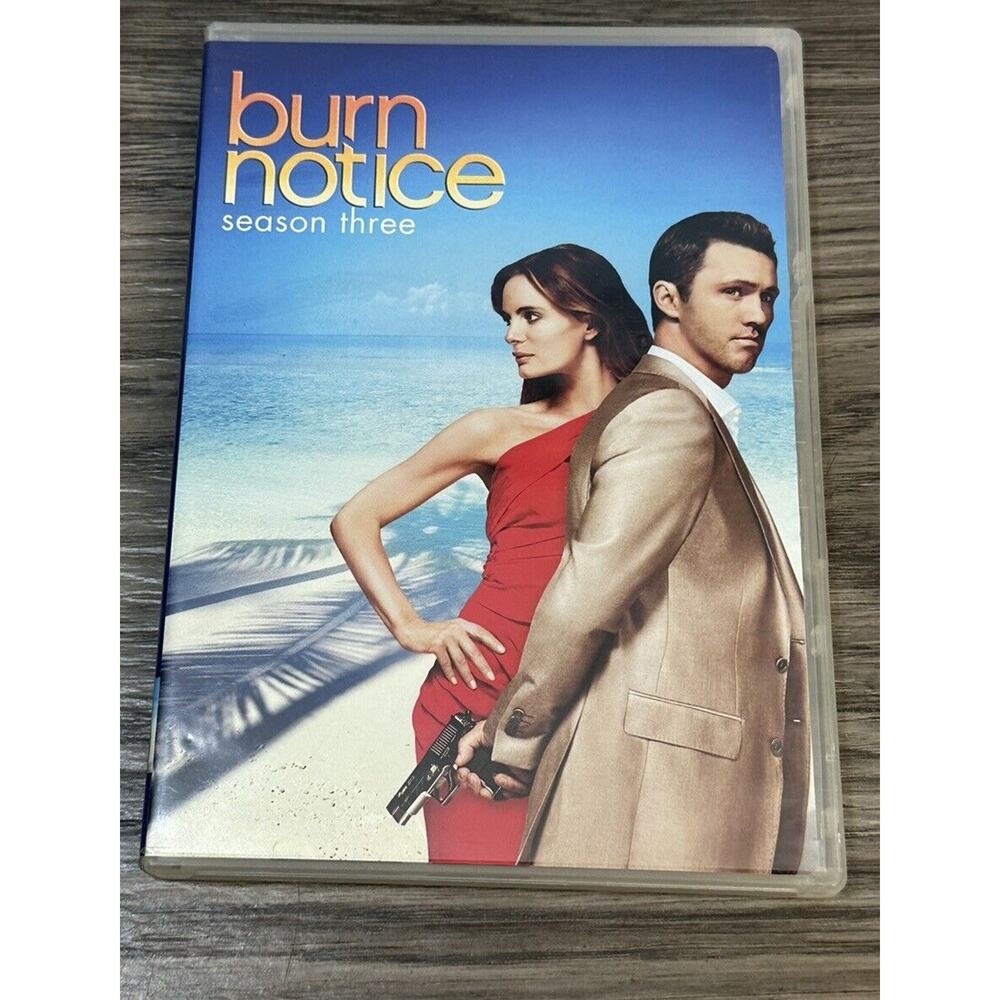 Burn Notice: Season 3 - DVD - Very Good - Gabrielle Anwar,Jeffrey Donovan- - 1